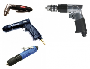 Compressed air drill