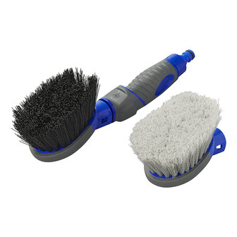 Car wash brush 2 in 1