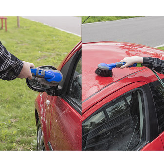 Car wash brush 2 in 1