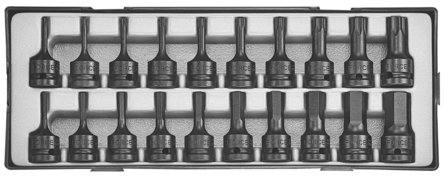 1/2 Impact socket set Hex &amp; Star 20pc