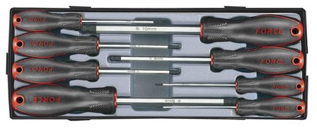 Hex ball point screwdriver set 8pc