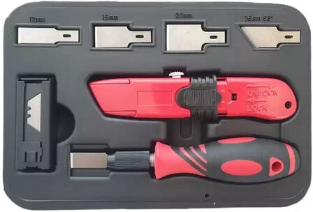 Mechanics Scraper &amp; Knife Set 27pc