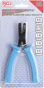 Crimping Tool for Cable End Sleeves, 0.5 - 2.5 mm&sup2;