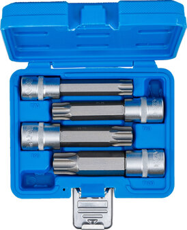 Bit Socket Set (1/2) drive MAXI, Torx tamperproof 4 pcs