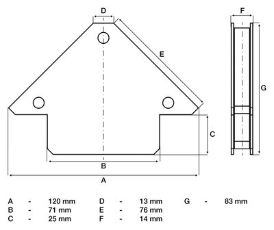 Powerful Magnetic Holder 11 kg