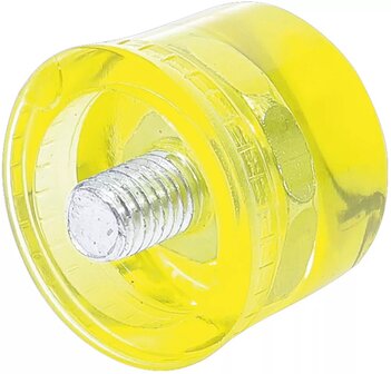 Plastic Replacement Head yellow diameter 35 mm