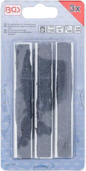 Replacement Jaws for Honing Tool BGS 1157 Jaws 100 mm K 180 3 pcs