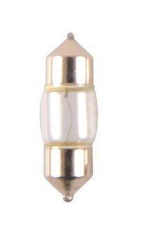 Car bulb 12V 10W SV8,5 11x30 x10 piece