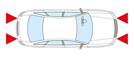 Car bulb 12V 21/4W BAZ15d x10 piece