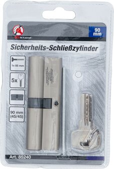 Security Cylinder Lock 90 mm 45/45 mm