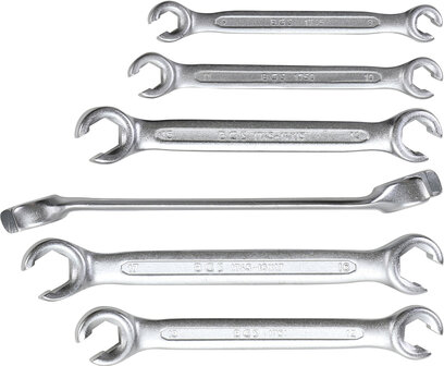 6-piece Flare Nut Spanner Set