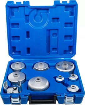 Oil Filter Wrench Set &Oslash; 27 - 88.8 mm 9-pcs