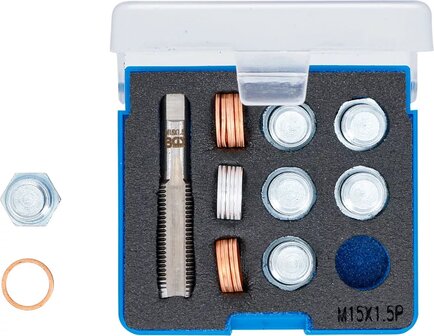 Repair Kit for Oil Drain Thread M15 x 1.5