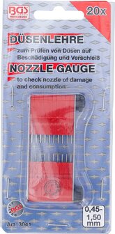 Nozzle Gauge | 0.45 - 1.50 mm | 20 pcs.