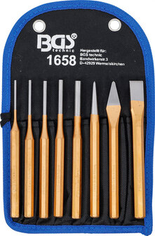 8-piece Pin Punch and Chisel Set