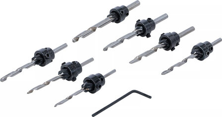 Countersink Drill Bit 8 pcs