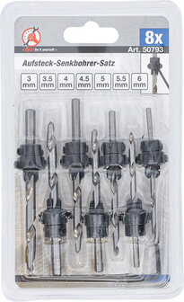 Countersink Drill Bit 8 pcs