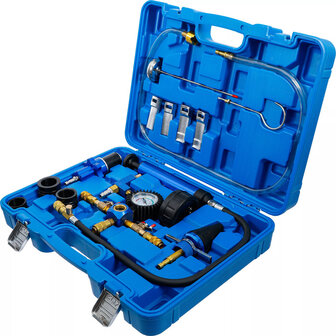 Radiator System Pressure Test and Filling Tool Set 13 pcs