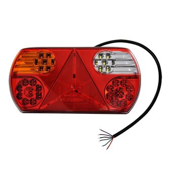 Rear lamp 6 function 296x142mm 32LED left