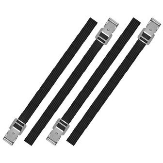 Tie down straps with metal buckle 18mm-40cm set of 4 pieces