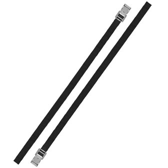 Tie down straps with metal buckle 18mm-200cm set of 2 pieces