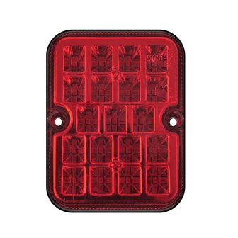 Rear fog lamp 100x81mm 19LED