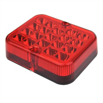 Rear fog lamp 100x81mm 19LED