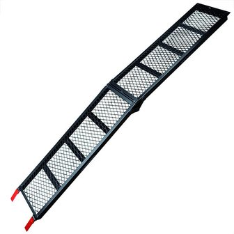 Loading ramp steel foldable 203x28cm 340kg per piece