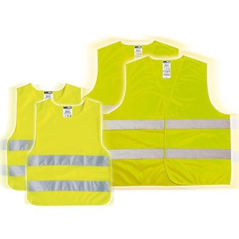 Safety vest Familypack