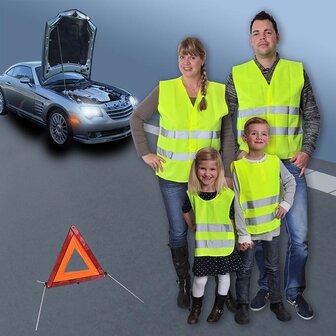 Safety vest Familypack