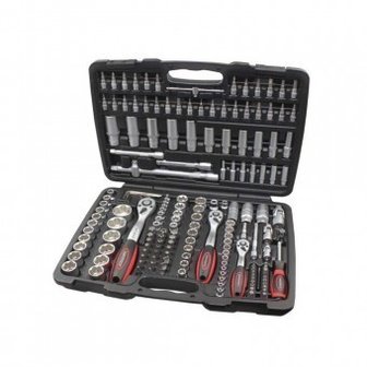 1/4-3/8-1/2 Socket Combination Set 171pc