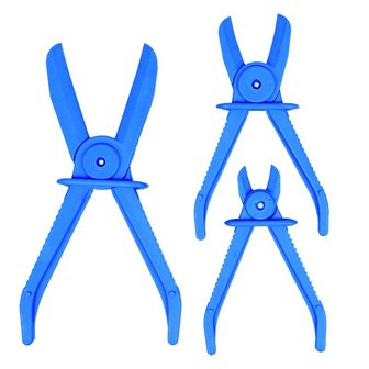 Hose clamp plier set plastic 3 pieces