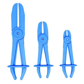 Hose clamp plier set plastic 3 pieces