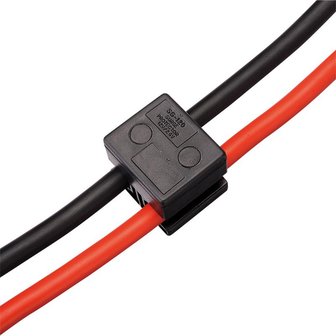 Booster cables 25mm&sup2; with surge protection T&uuml;V/GS-approved