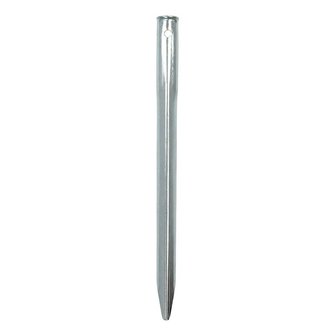 Tent peg 30cm metal halfround