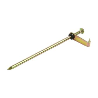 Rock peg 21cm metal with hook