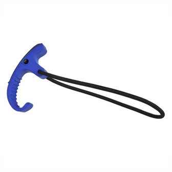 Multifunctional handle with elastic loop