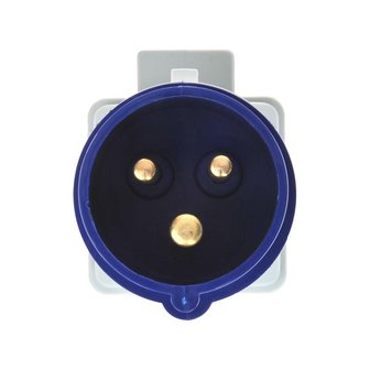 Adapter from CEE to French socket