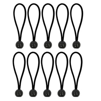 Spanner for tent elastic 15cm with plastic ball set of 10 pieces