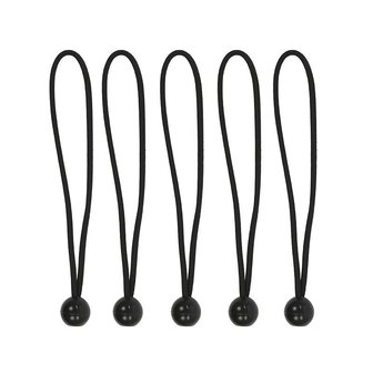 Spanner for tent elastic 25cm with plastic ball set of 5 pieces