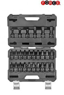 1/2 Power socket set Inbus - Torx - Spline 26-piece