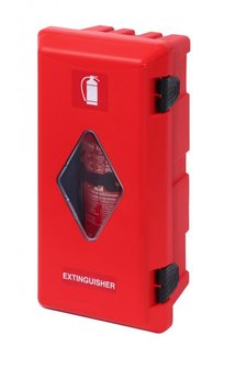 Fire Extinguishers Cabinet &Oslash;150-170mm red/red with window