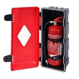 Fire Extinguishers Cabinet &Oslash;150-170mm red/red with window