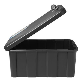 Storage box drawbar plastic 25L 565 x 245 x 290mm incl. mounting kit