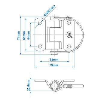 Hinge SPP ZW-03.40