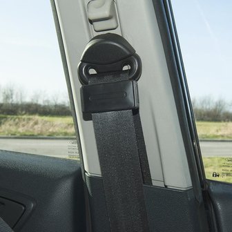 Seat belt clip set of 2 pieces