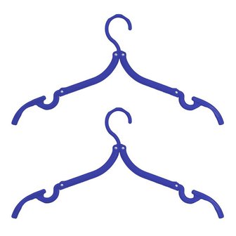 Clothes hanger foldable set of 20 pieces