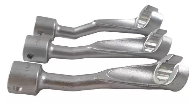 Open pipe wrenches (1/2) 14 - 17 - 19 mm