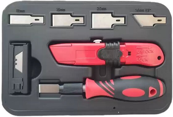 Mechanics Scraper & Knife Set 27pc