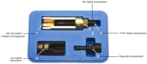 Puller for Common Rail Injector